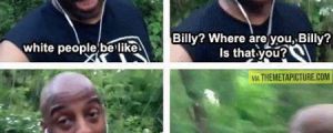 Billy is lost…