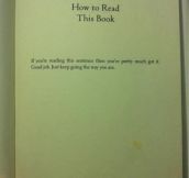 How to read