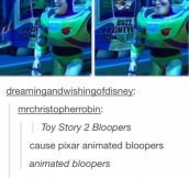 Toy Story 2 Bloopers