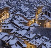 Winter in Bern, Switzerland…