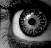 Clock contact lenses…