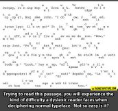 Dyslexia sucks…
