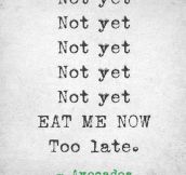 This is how I feel about avocados…