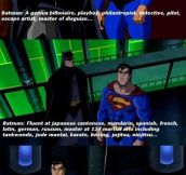 Why I like Batman more than Superman…