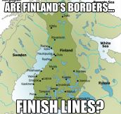 Finland’s Borders…
