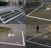 Jeep parking space ads…