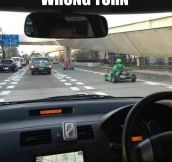 The wrong turn…