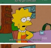 My favorite Simpsons quote…
