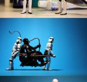 Just a day in the life of a Stormtrooper…