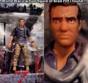 Brad Pitt’s action figure…