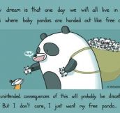 Give me my baby panda…
