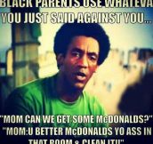 Black parents…