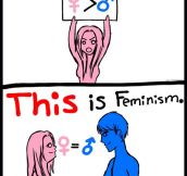 Real feminism…