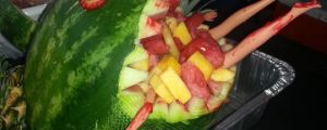 So my friend made a fruit salad…