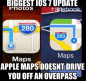 Biggest iOS 7 update…