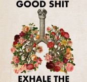 Breathe in and exhale…