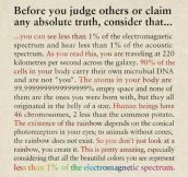 Before you judge others…
