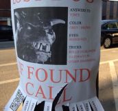 If found, call the ghostbusters…