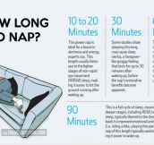 How long to nap…