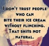 Don’t trust those people…