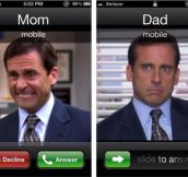 You can’t decline dad’s call…