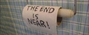 Toilet paper warning…