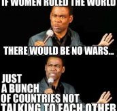 If women dominated the world…