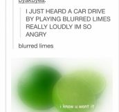 Blurred Limes