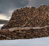 THE ART OF STACKING WOOD