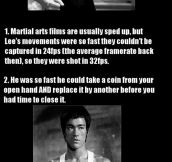 Actual Bruce Lee Facts…