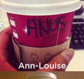 Starbucks can’t spell my name…
