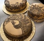 Intricate Henna Cakes…