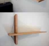 Furniture held together by tension…