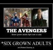 The Avengers summed up…