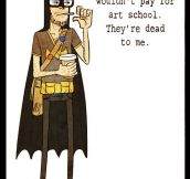 Hipster Batman…