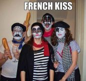 The real French Kiss…