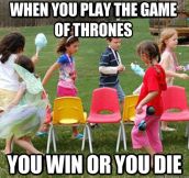 The fierce Game of Thrones…