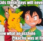 The beginnings of Pikachu…