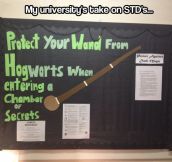 Always protect your wand…