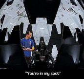 Move away, Mr. Vader…