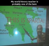 How to properly teach history…