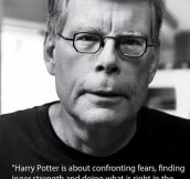 Wise words from Stephen King…