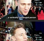 Tom Hiddleston gives it a try…