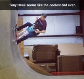The coolest dad award goes to…