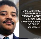To be scientifically literate…