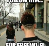Free Wi-Fi is always appreciated…