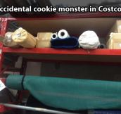 Cookie Monster has seen things…