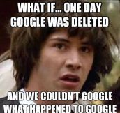 What if Google was deleted…