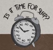 Is it time for sleep?