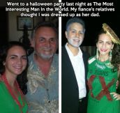 The most interesting costume in the world…